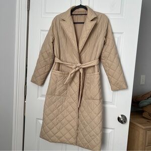 Rouge! Cream Puffer Jacket